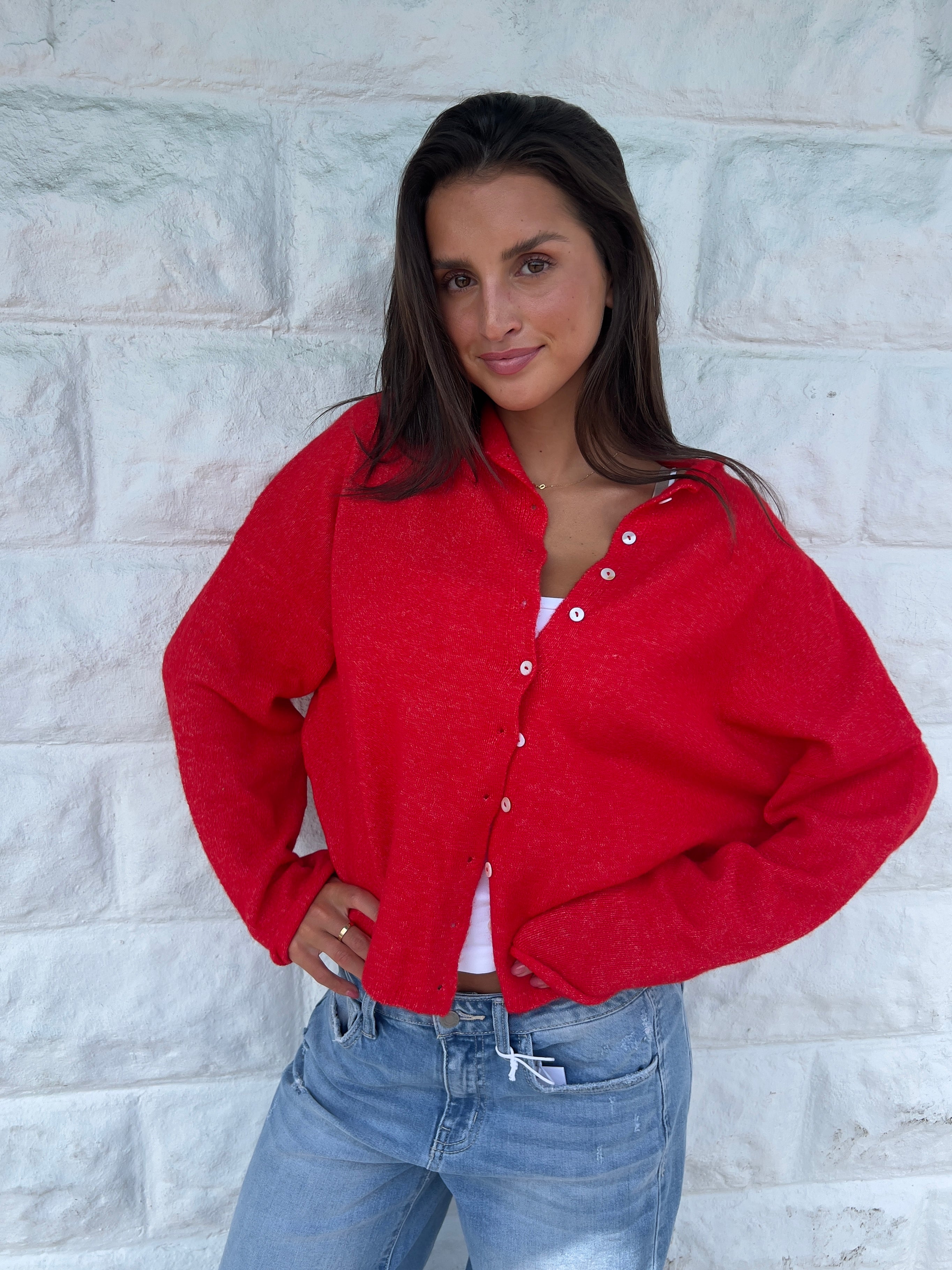 The Red It Girl Sweater