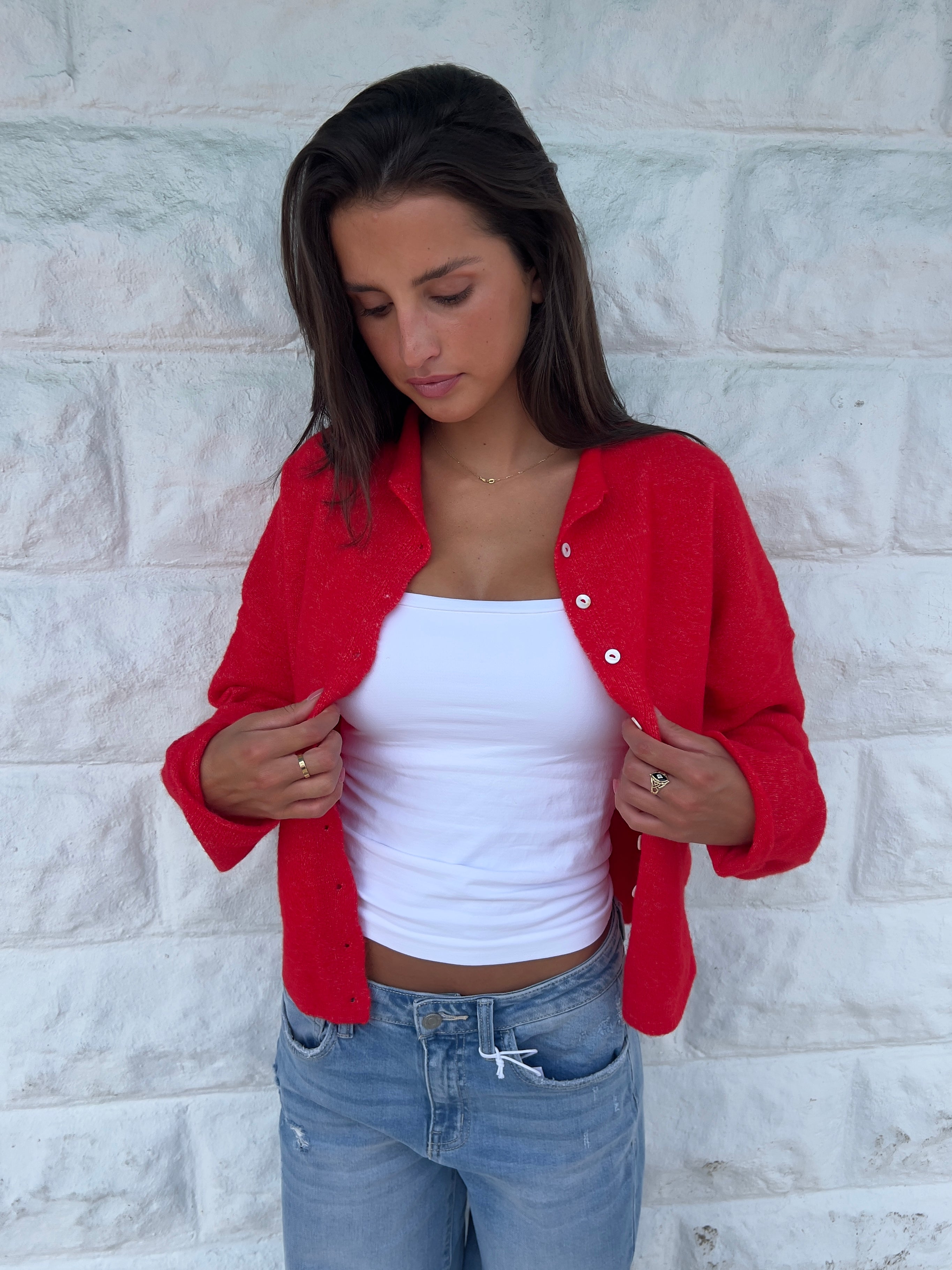 The Red It Girl Sweater