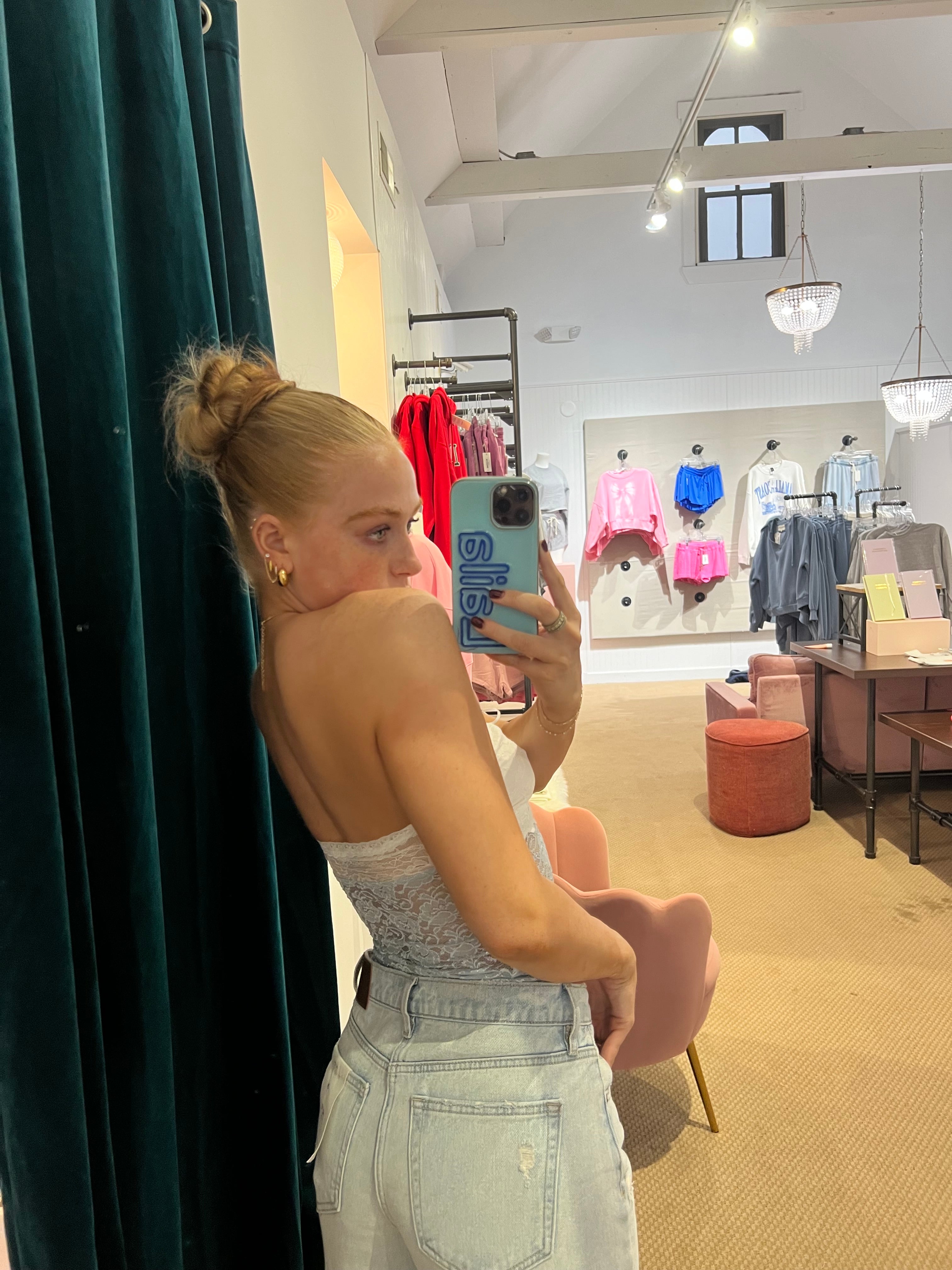Venice Top in Light Blue
