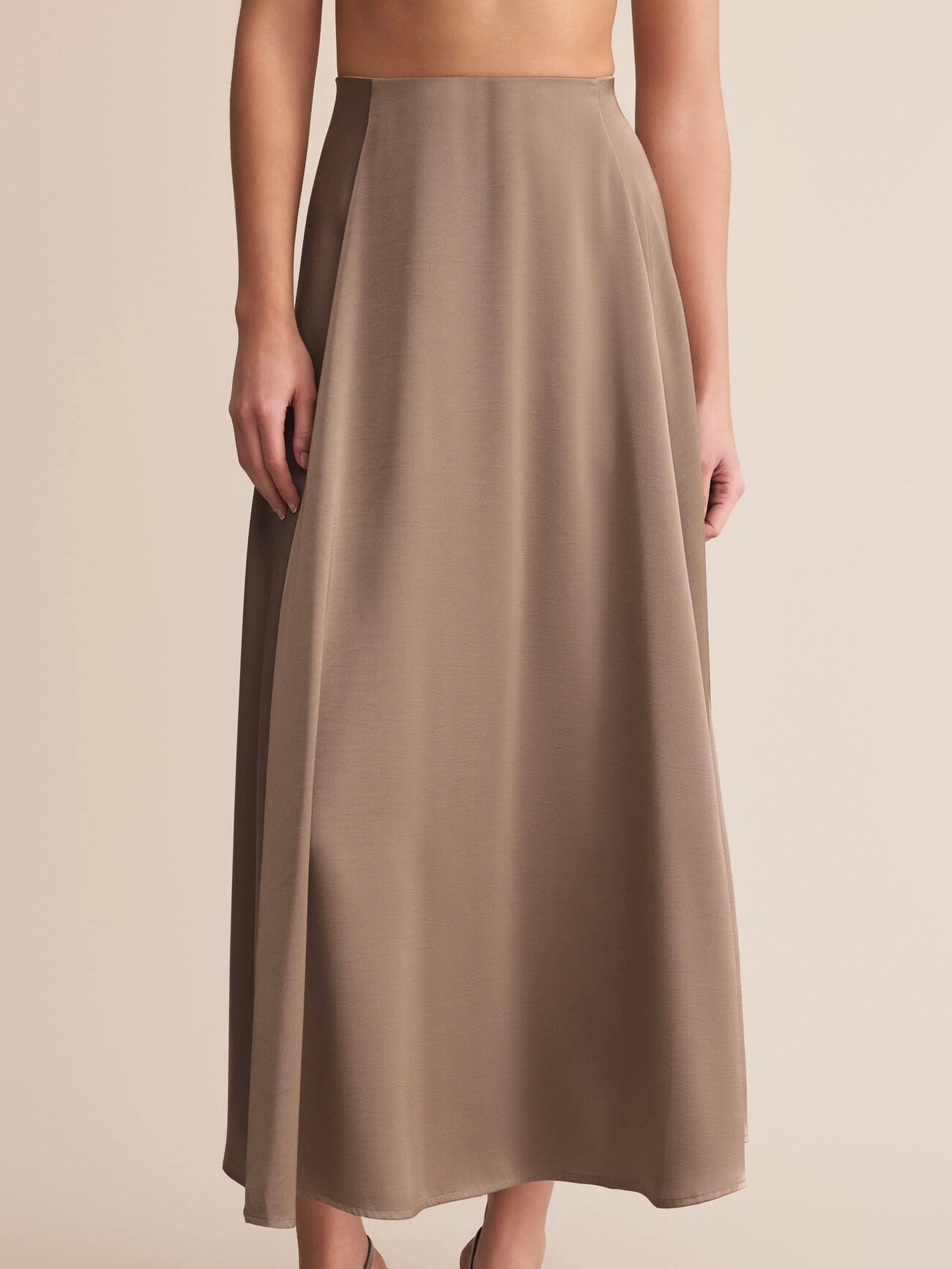 Z SUPPLY Northpointe Satin Midi Skirt | Effortless Chic, Dress Up or Down