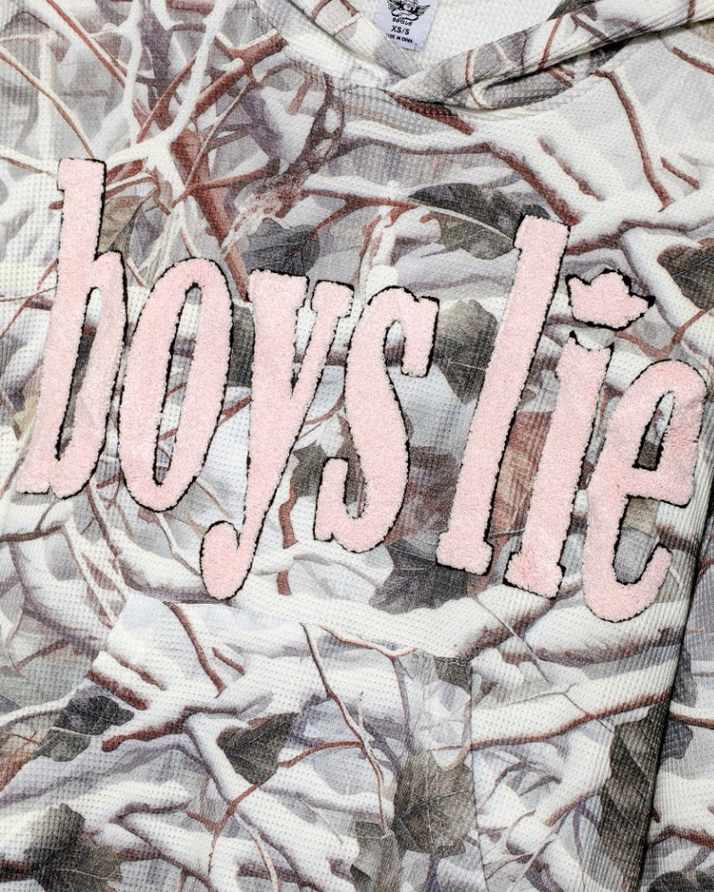 Boys Lie ROSE COLORED GLASSES RACER HOODIE