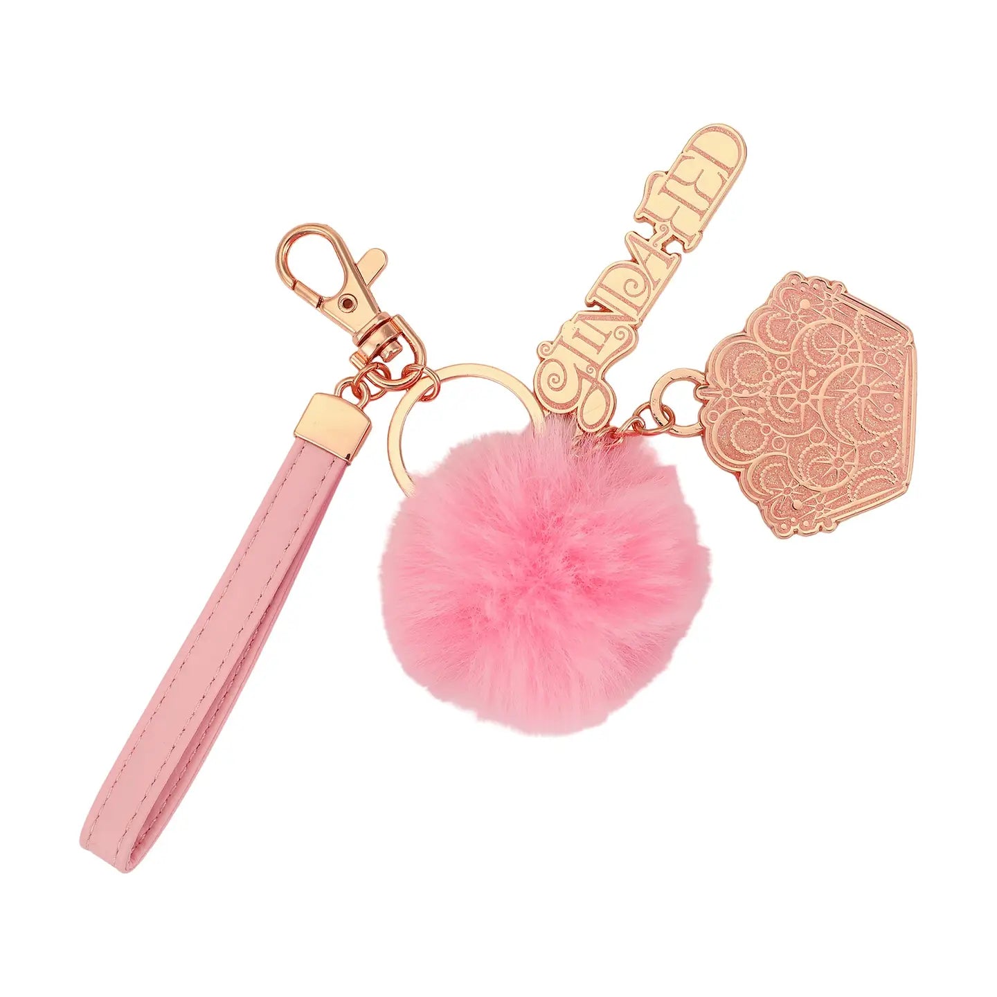 Wicked Glinda Crown & Pom Keychain – Official Licensed Glinda Charm Accessory