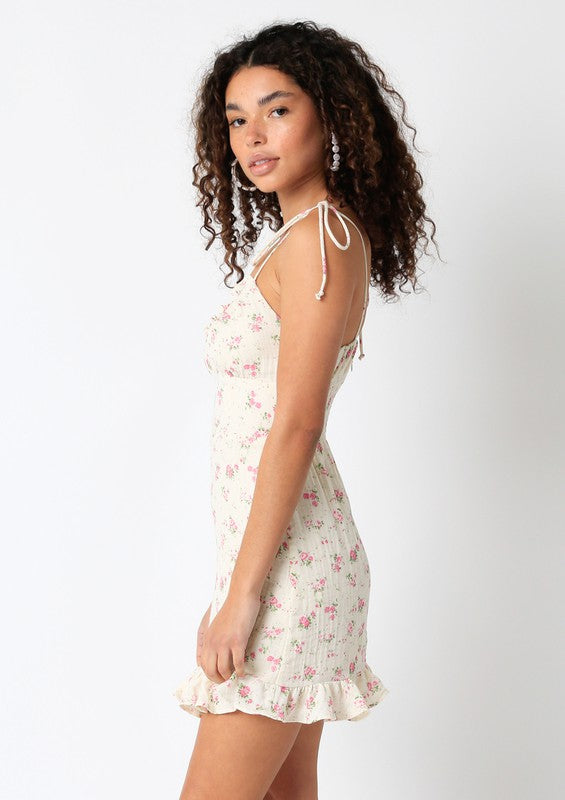 Liza Floral Gauze Dress