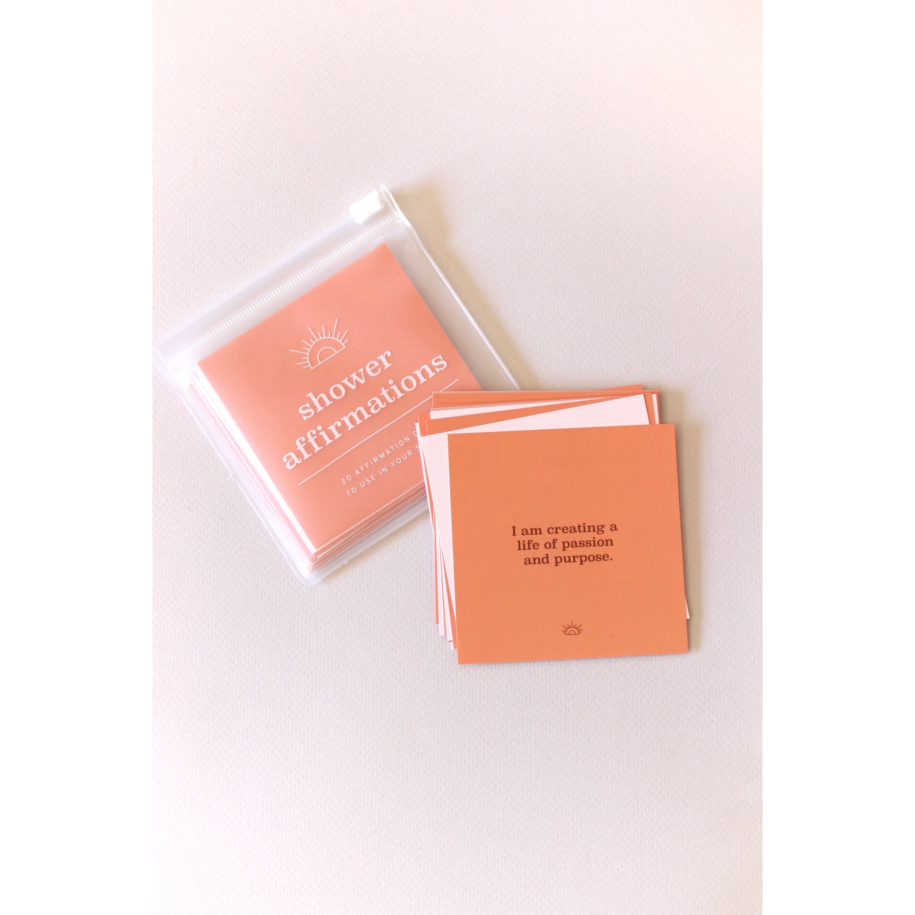 Shower Affirmation Cards