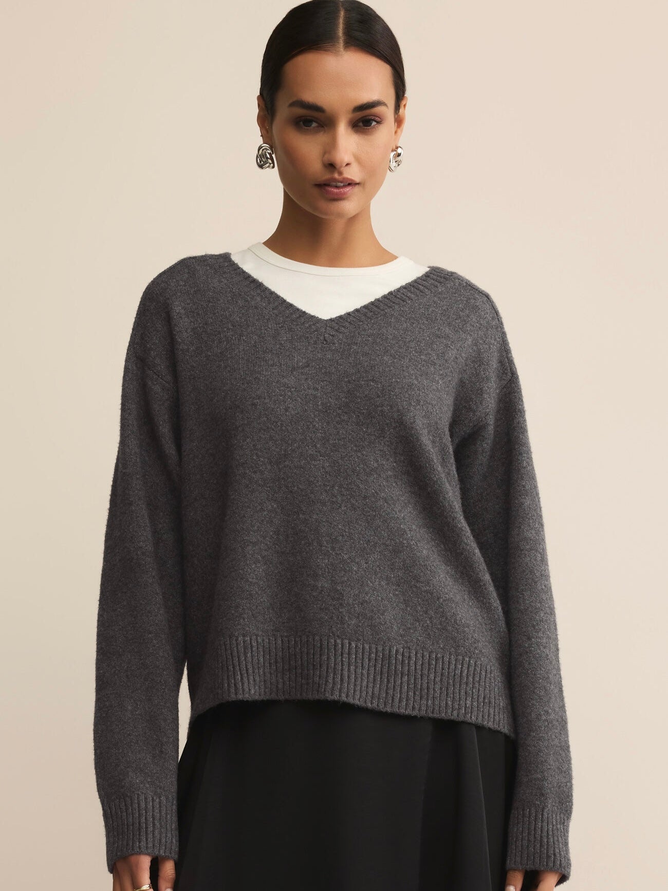 Z SUPPLY Eloise V-Neck Sweater | Effortless, Relaxed, Everyday Chic