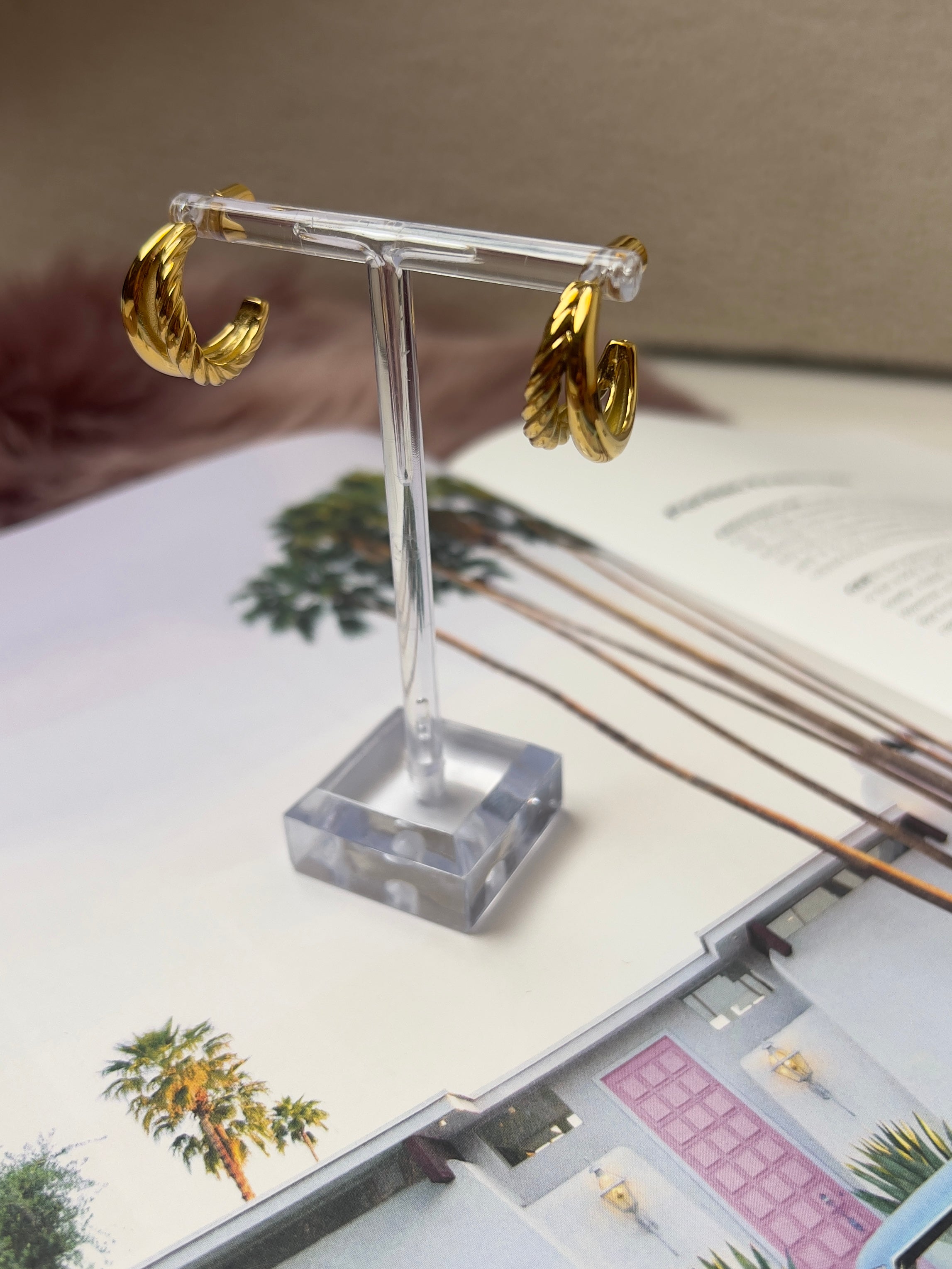 Carson Hoop Earring