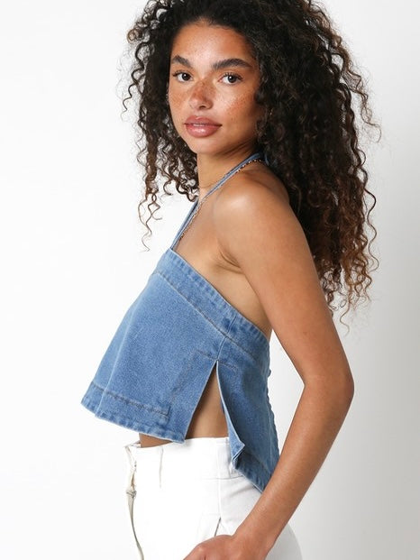 Amory Denim Top