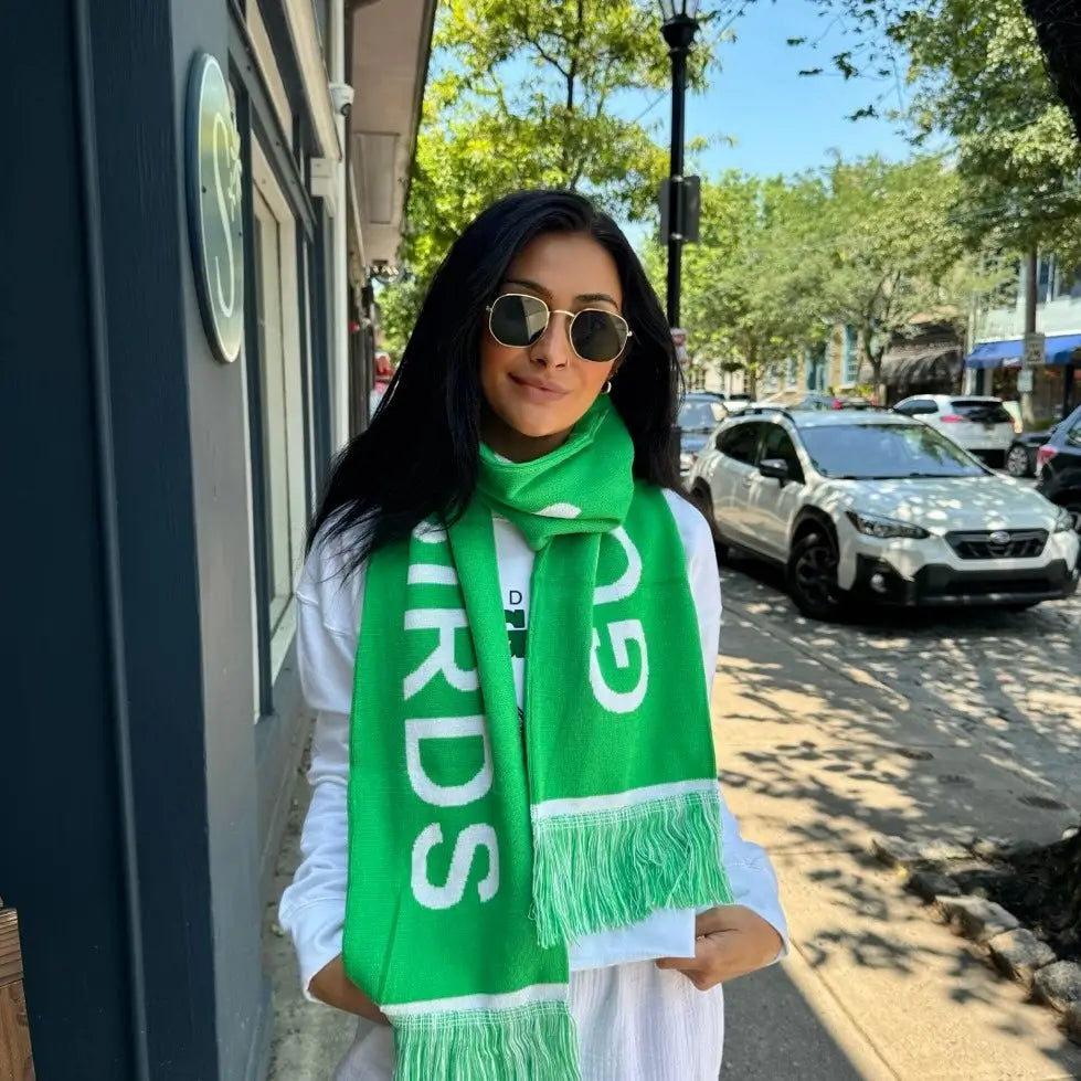 Eagles "Go Birds" Fringe Scarf