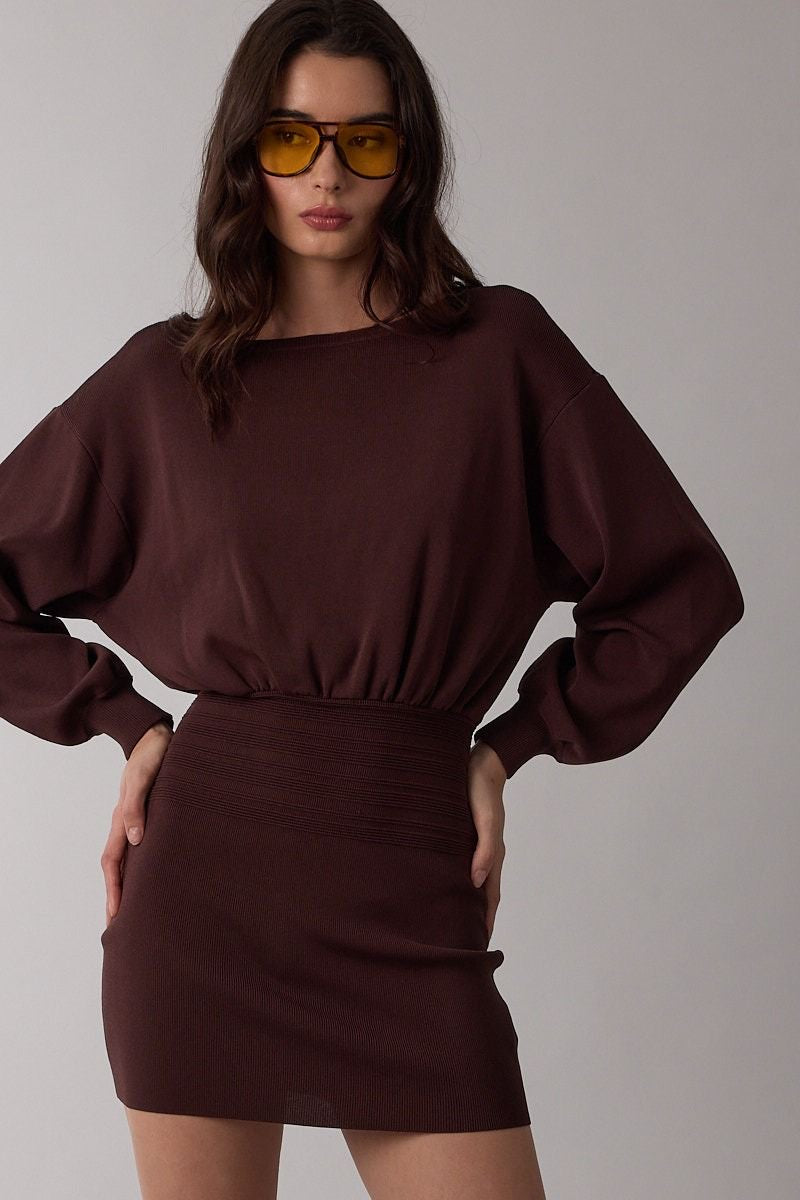 Blair Off the Shoulder Sweater Dress