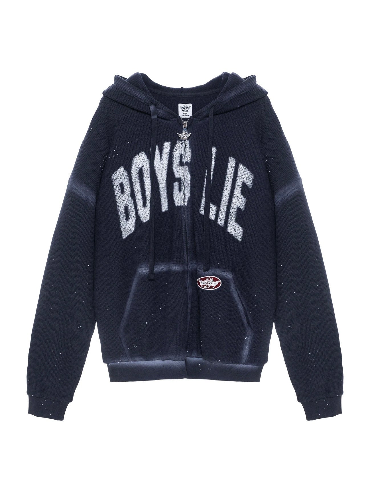 LIE ♡ Boys Lie The Caitlyn Coded Twisted Tank Top in Off White