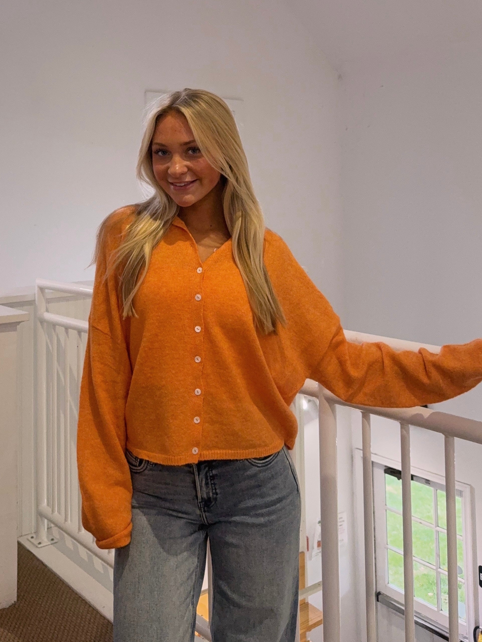The Orange It Girl Sweater