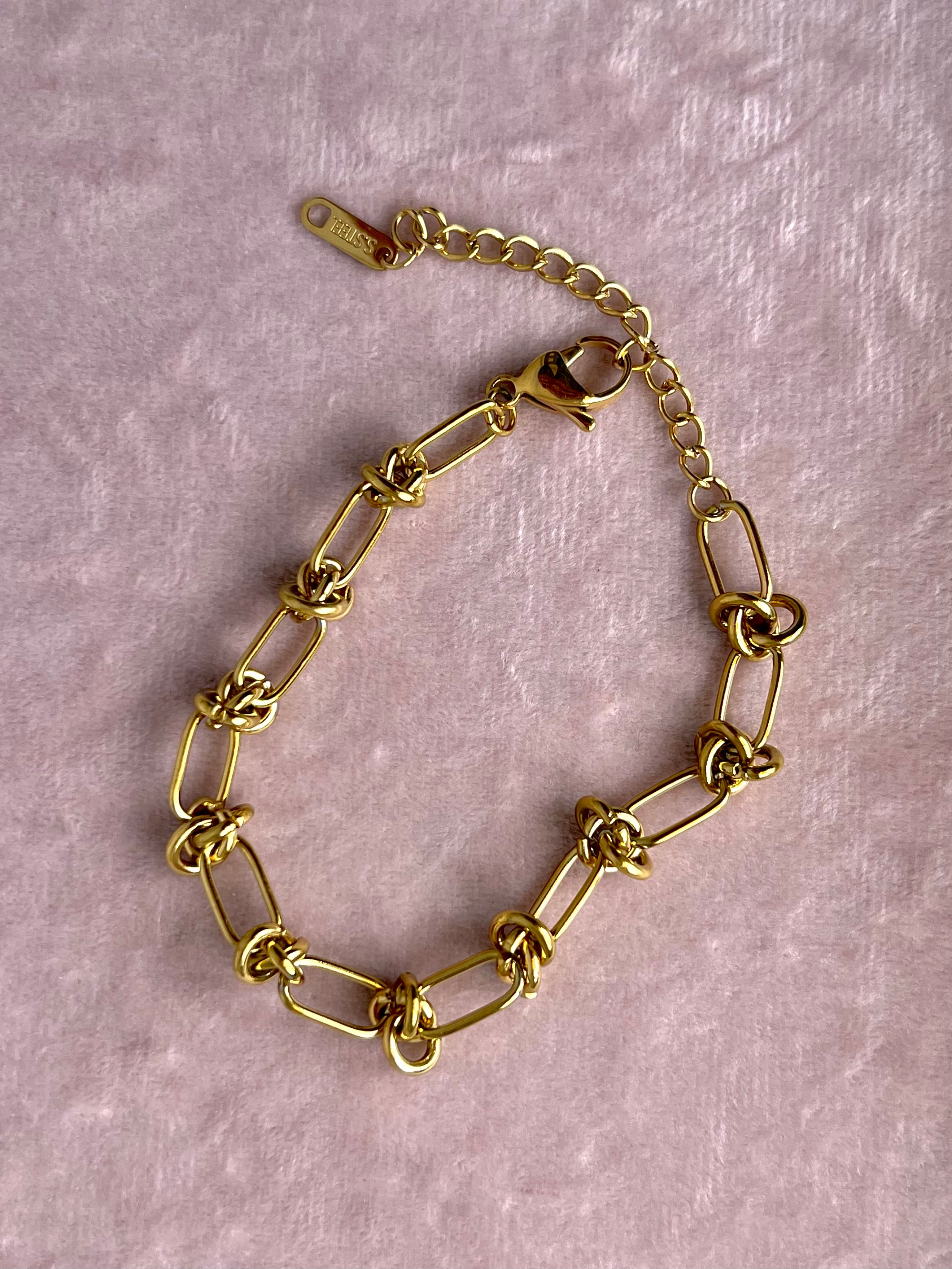 The Colette Link Bracelet – Water & Tarnish Resistant