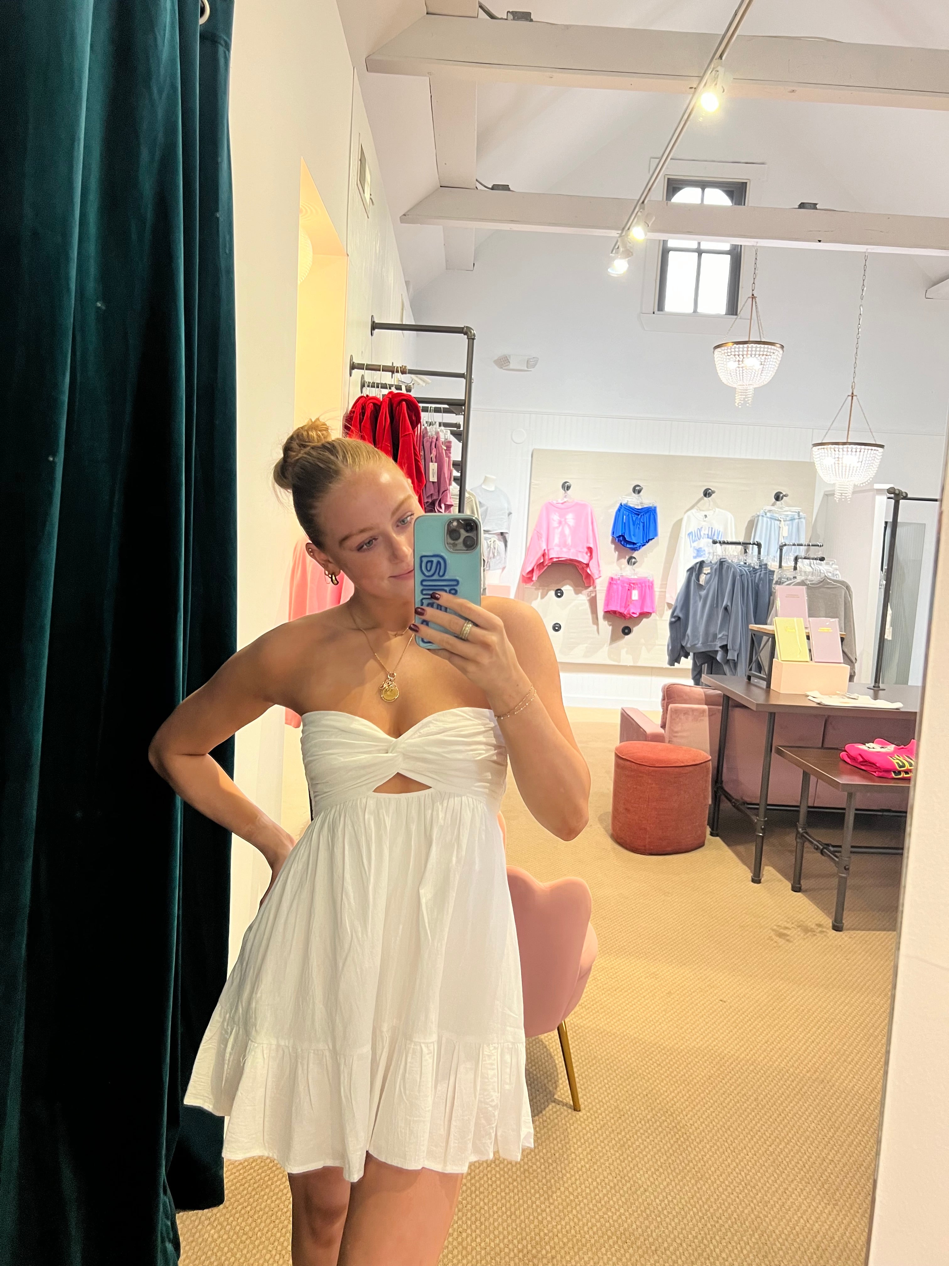 Alex White Romper