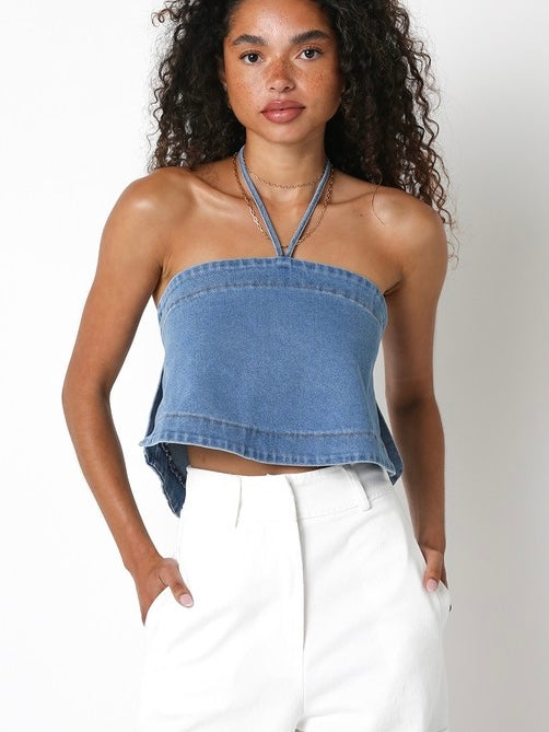 Amory Denim Top