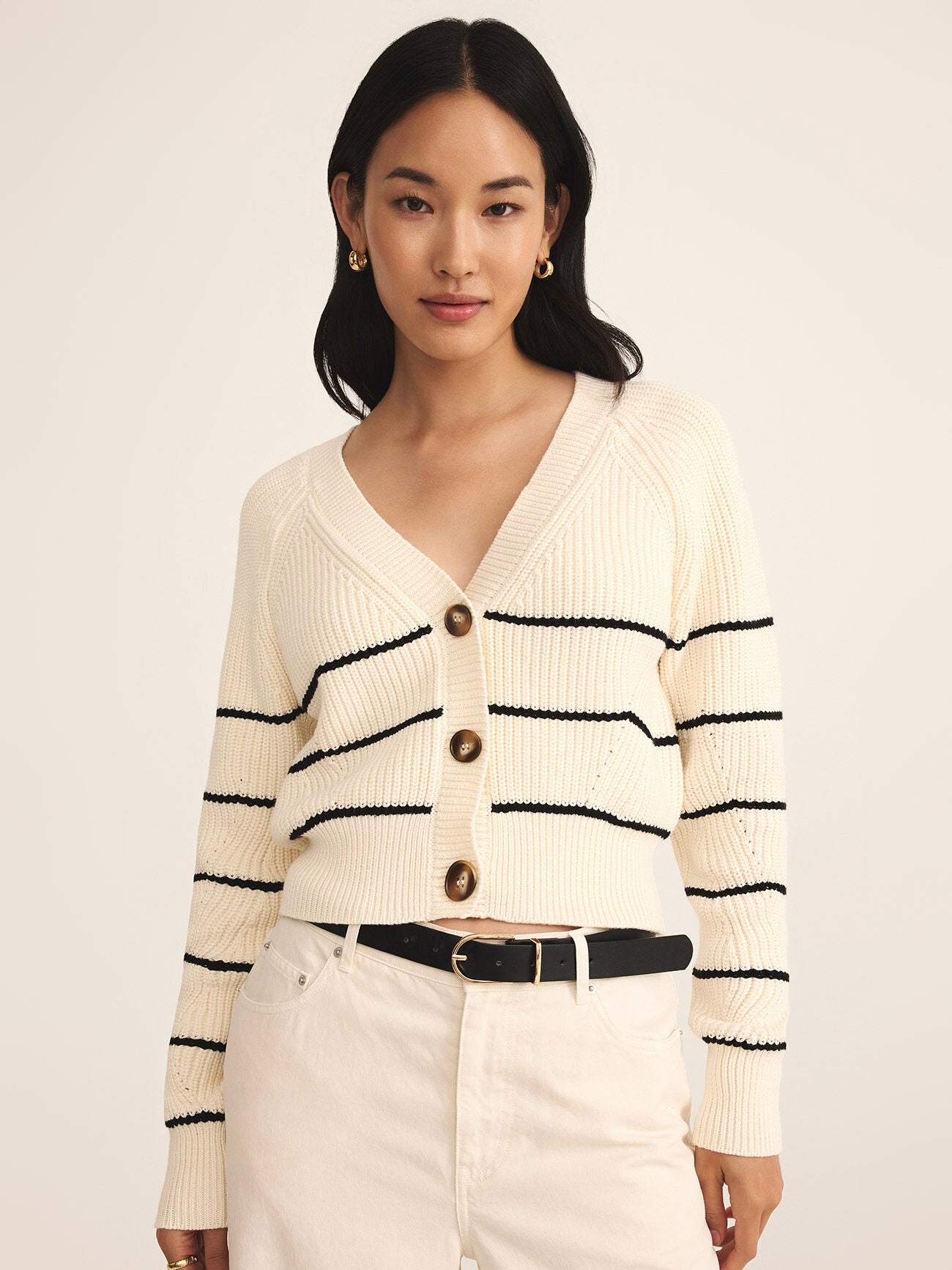Stefi Stripe Cardigan