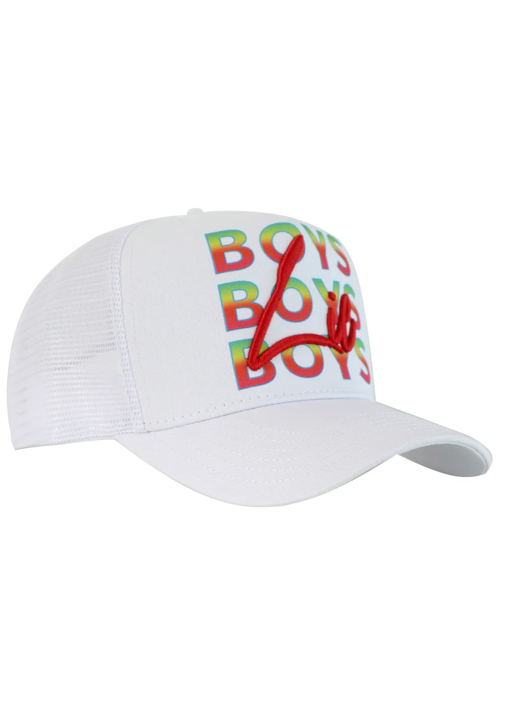 Boys Lie Boys Boys Boys Trucker Hat