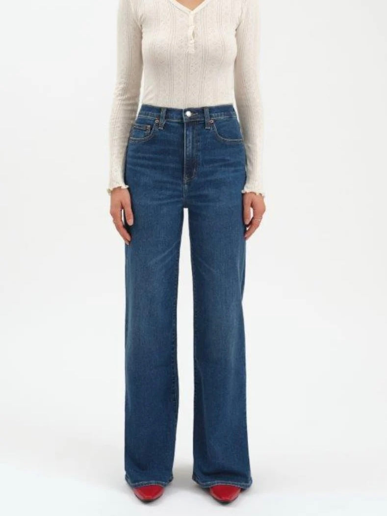 Daze Far Out  High Rise Wide Leg