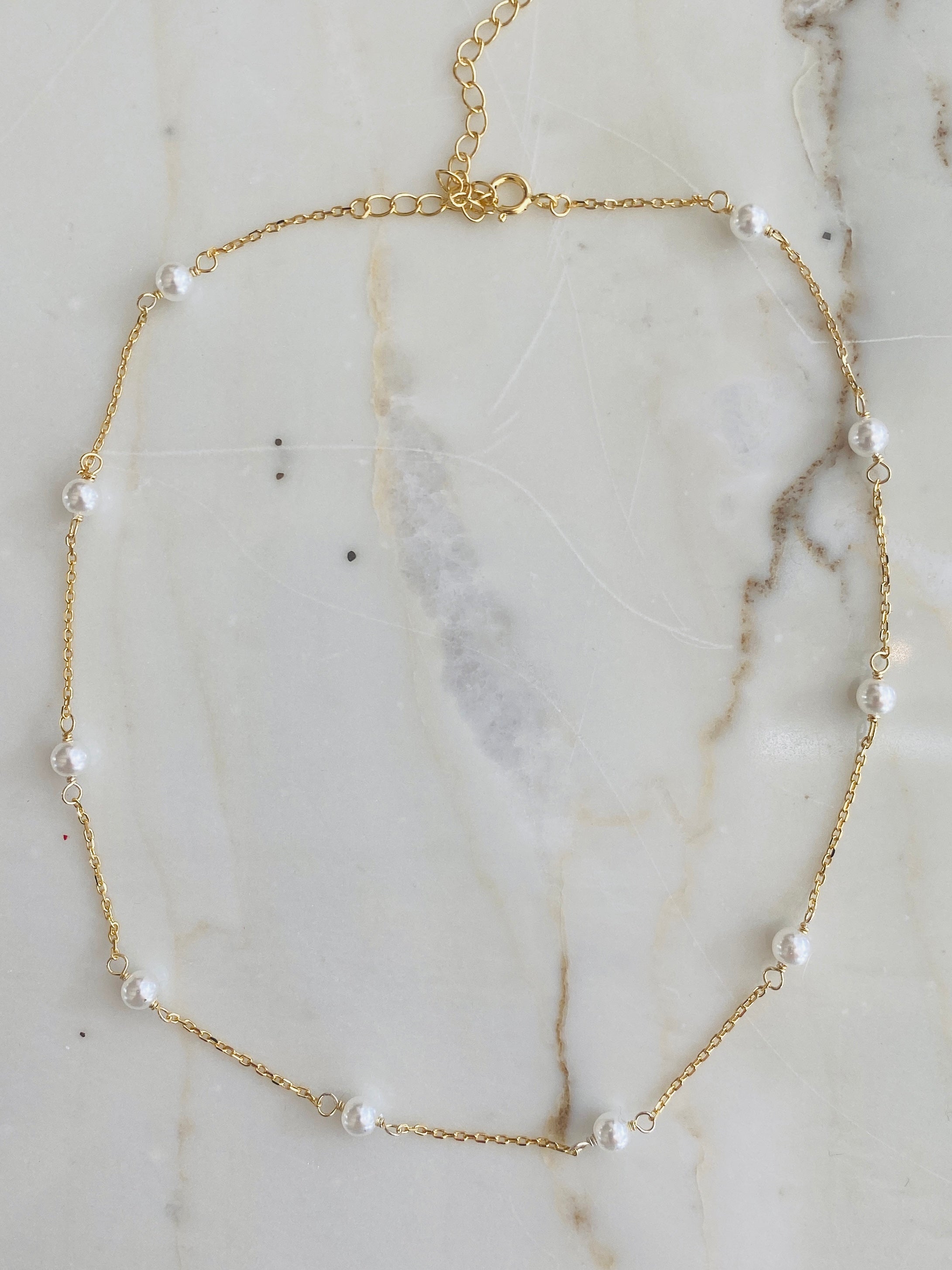 Pearls by the Yard Choker