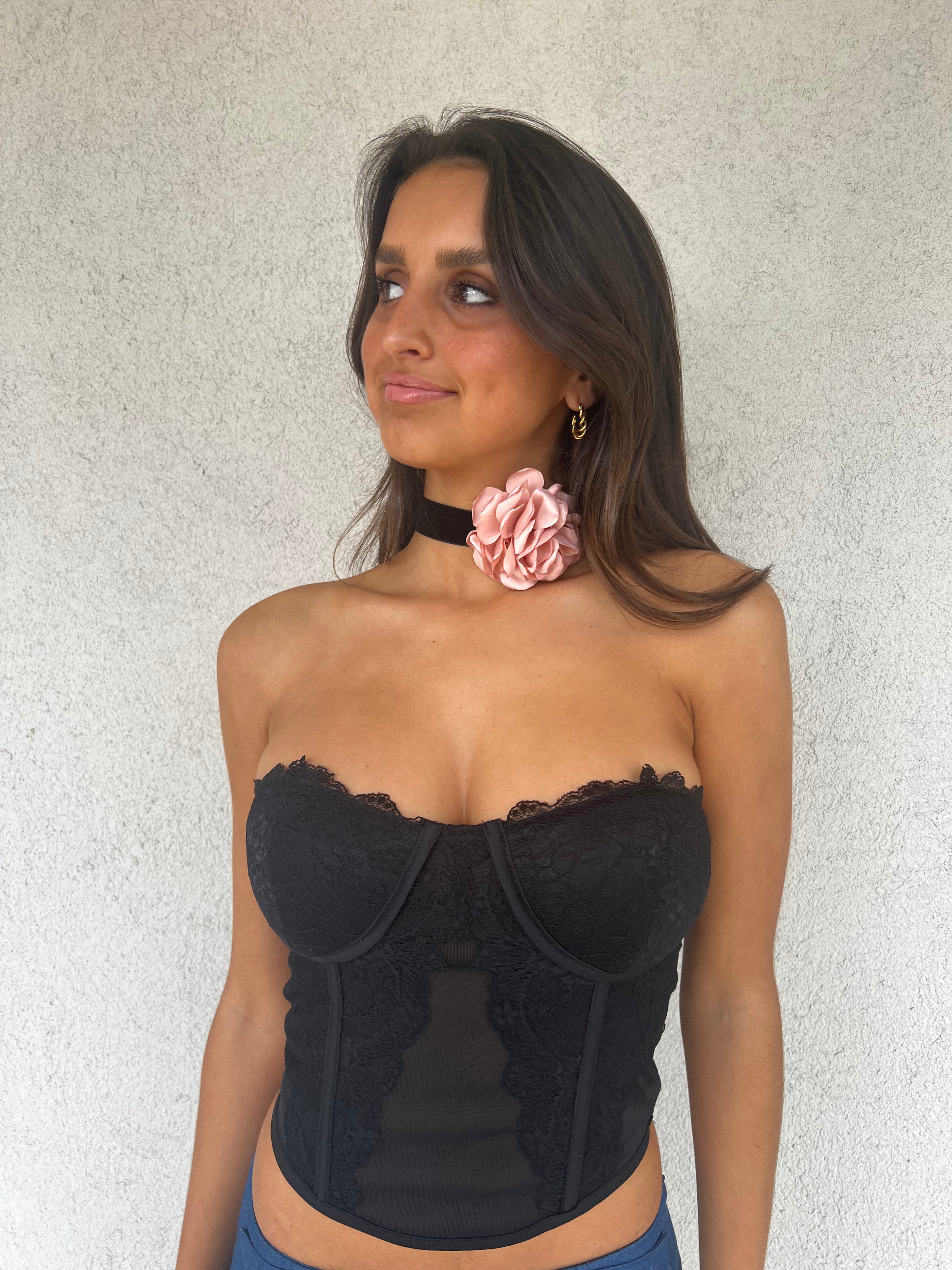 Viva Black Corset