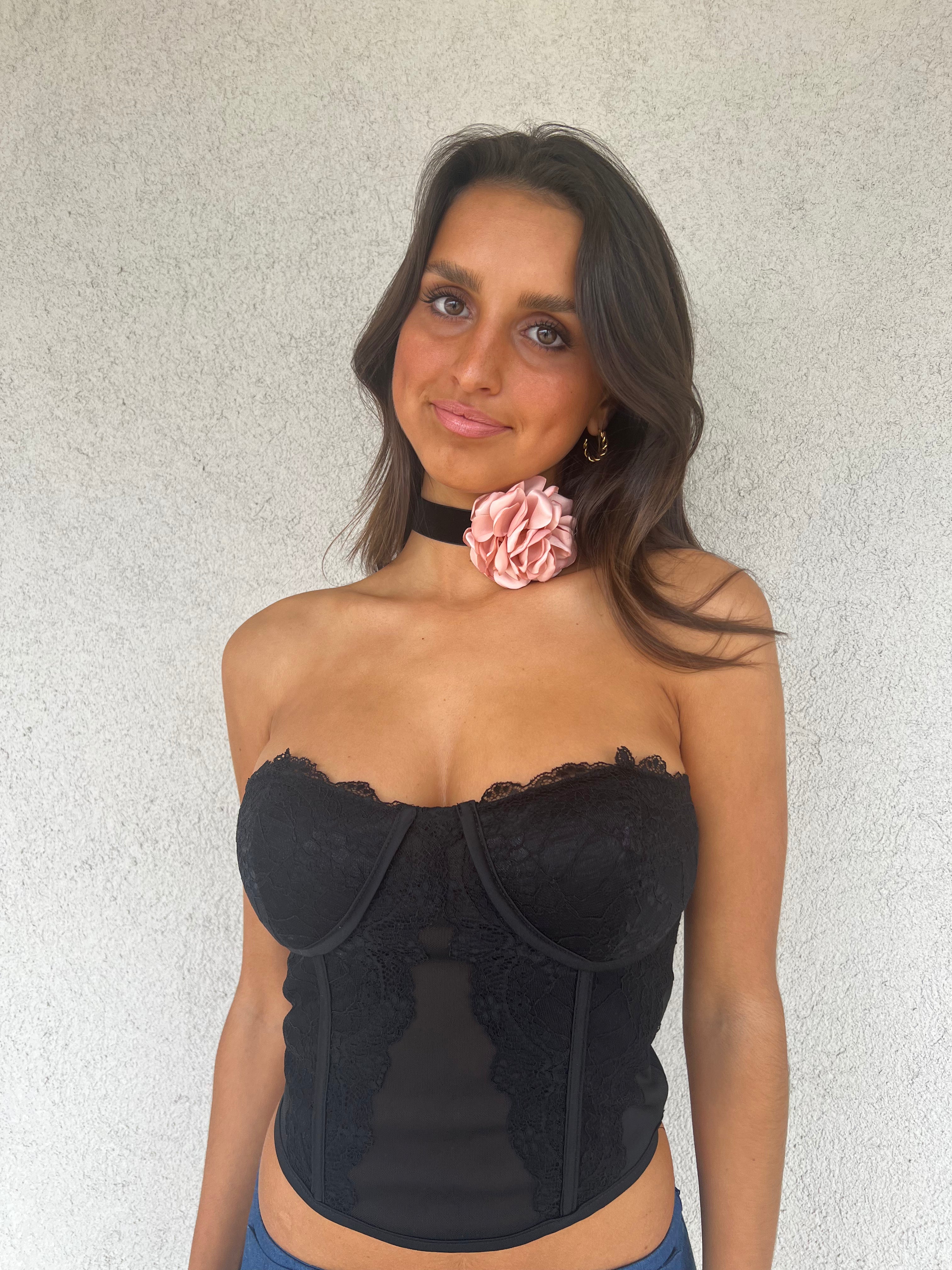 Viva Black Corset